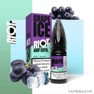 riot salt bar liquid grape ice | vapebazar.de