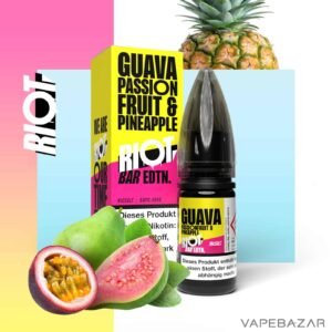 riot salt bar liquid guava passionfruit pineapple