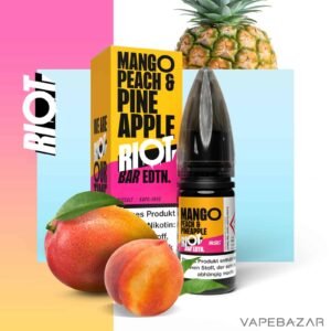riot salt bar liquid mango peach pineapple | vapebazar.de