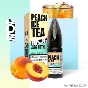 riot salt bar liquid peach ice tea | vapebazar.de