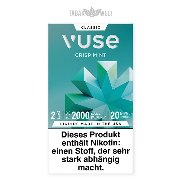 vuse pod crisp mint
