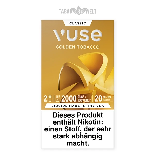 vuse pod golden tobacco