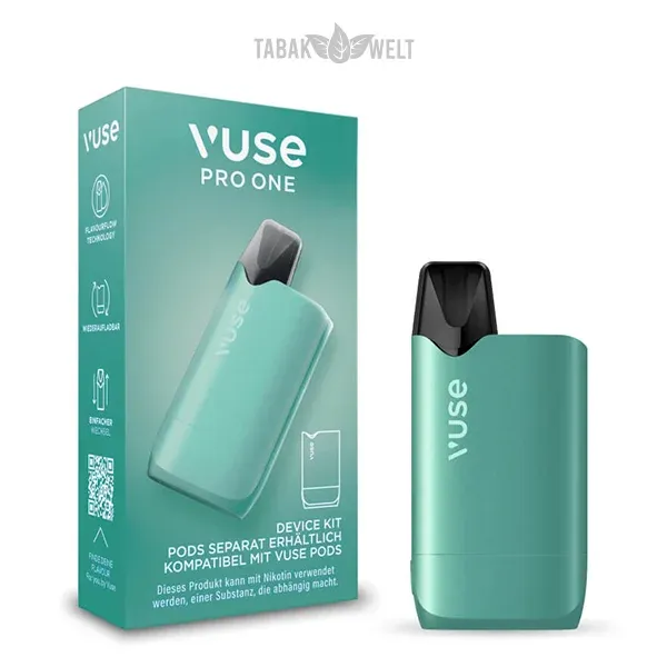 vuse pro one box device aqua