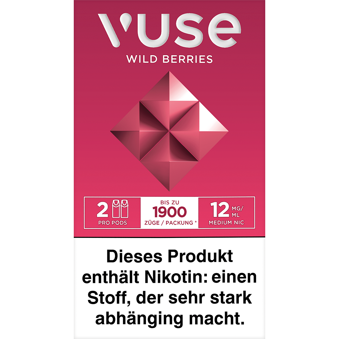 vuse pro pod wild berries 12 mg/ml