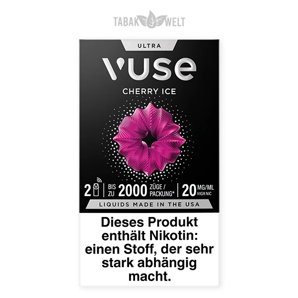 vuse ultra pods cherry ice 20mg