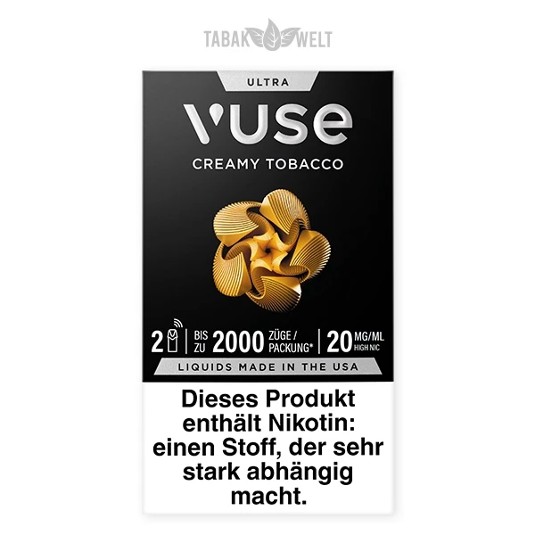 vuse ultra pods creamy tobacco 20mg