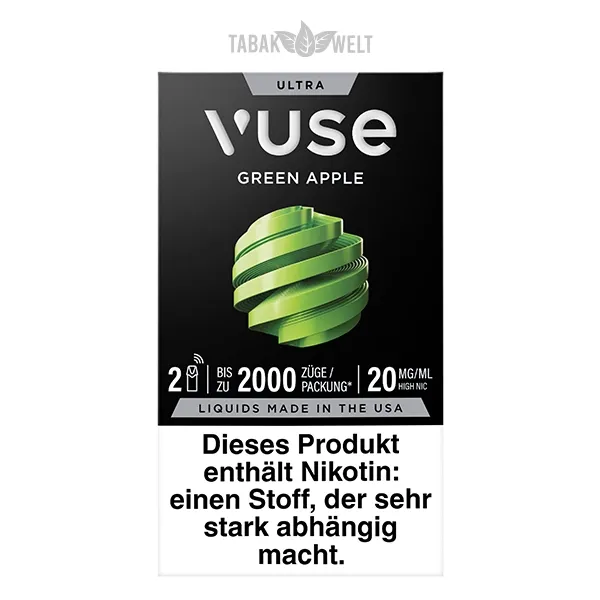 vuse ultra pods green apple 20mg