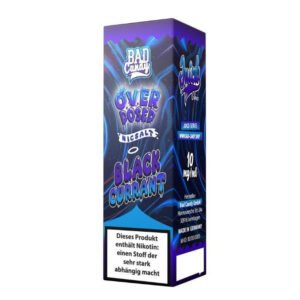bad candy liquids juicd overdosed blackcurrant nikotinsalz liquid