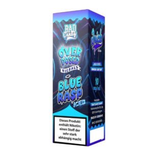 bad candy liquids juicd overdosed blue rasp nikotinsalz liquid