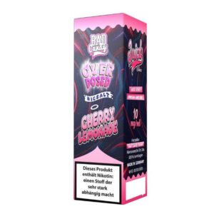 bad candy liquids juicd overdosed cherry lemonade nikotinsalz liquid