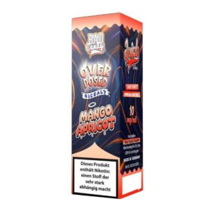 bad candy liquids juicd overdosed mango apricot nikotinsalz liquid