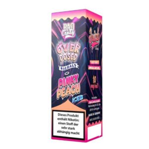 bad candy liquids juicd overdosed pinky peach nikotinsalz liquid