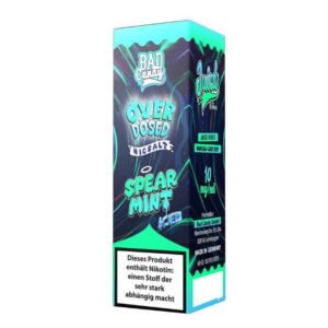 bad candy liquids juicd overdosed spearmint nikotinsalz liquid