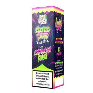 bad candy liquids juicd overdosed straw kiwi nikotinsalz liquid