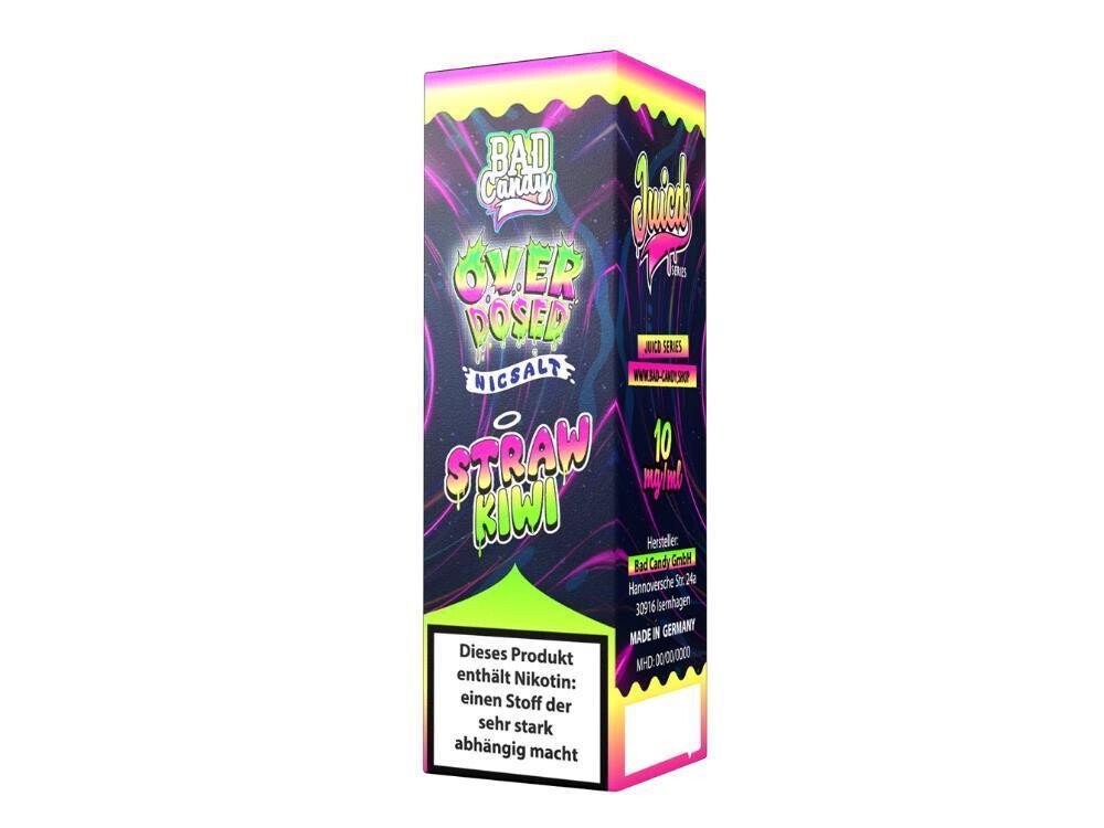 bad candy liquids juicd overdosed straw kiwi nikotinsalz liquid bad candy liquids juicd overdosed straw kiwi nikotinsalz liquid