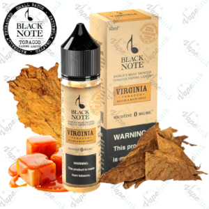 black note virginia tobacco (mellow & mildly sweet) 50vg/50pg 60ml