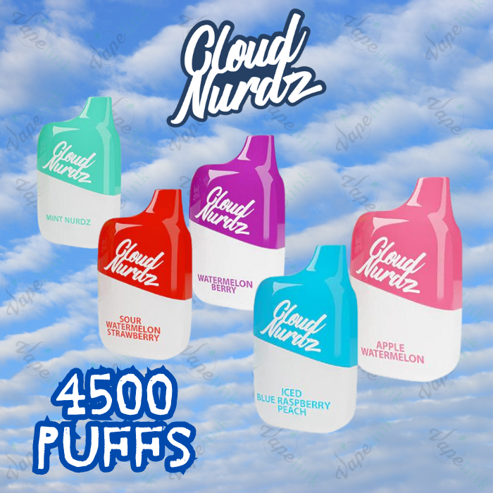cloud nurdz 4500 puff 0mg disposable vape cloud nurdz 4500 puff 0mg disposable vape