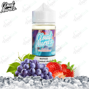 cloud nurdz | iced | grape strawberry iced 100ml