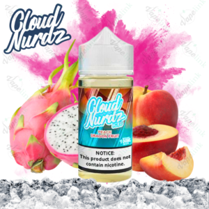 cloud nurdz | iced | peach dragonfruit iced 100ml