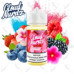 cloud nurdz very berry hibiscus 100ml
