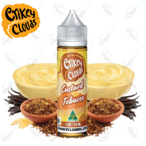 crikey clouds | tobacco range | custard tobacco 60ml