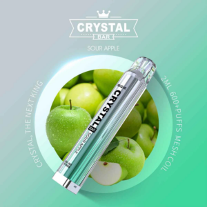 crystal bar einweg e shisha / sour apple