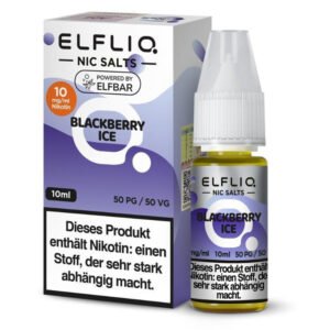 elfliq blackberry ice nikotinsalz liquid