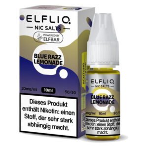elfliq blue razz lemonade nikotinsalz liquid