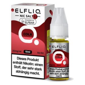 elfliq cola nikotinsalz liquid