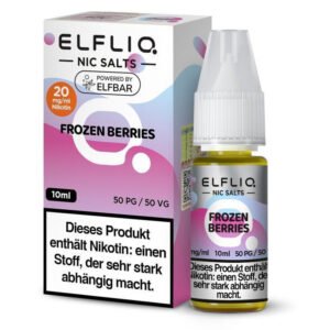 elfliq frozen berries nikotinsalz liquid