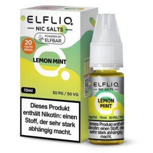 elfliq lemon mint nikotinsalz liquid