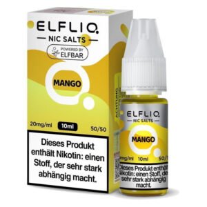 elfliq mango nikotinsalz liquid
