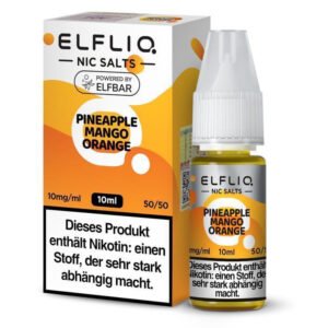 elfliq pineapple mango orange nikotinsalz liquid