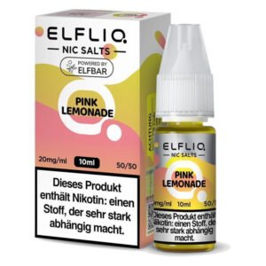 elfliq pink lemonade nikotinsalz liquid