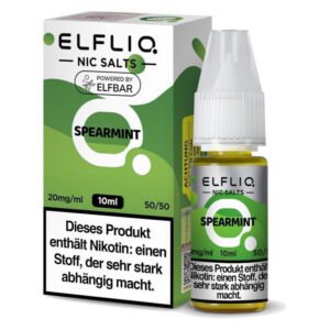 elfliq spearmint nikotinsalz liquid