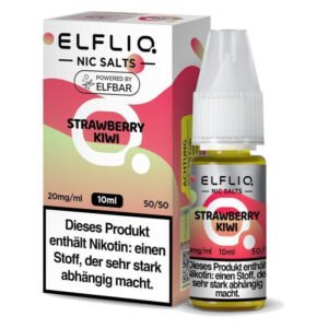elfliq strawberry kiwi nikotinsalz liquid