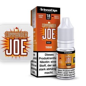 innocigs liquid commander joe tabak aroma