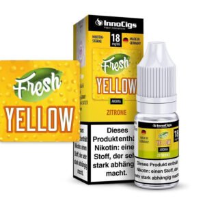 innocigs liquid fresh yellow zitrone aroma