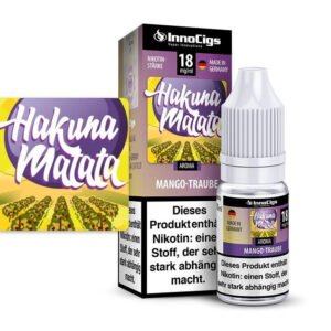 innocigs liquid hakuna matata traube aroma