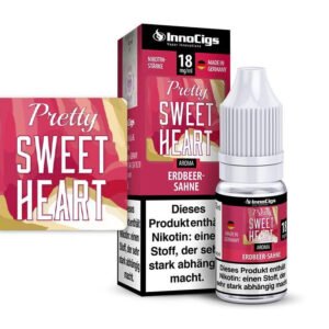innocigs liquid pretty sweetheart sahne erdbeer aroma