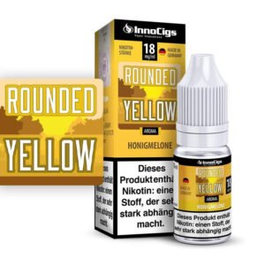 innocigs liquid rounded yellow honigmelonen aroma