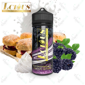 lcious boysenberry & cream scone 100ml