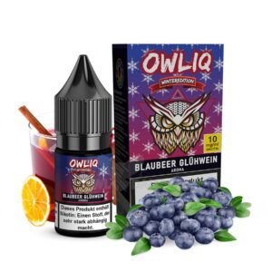liquid blaubeer glühwein aroma owliq winteredition 10 ml
