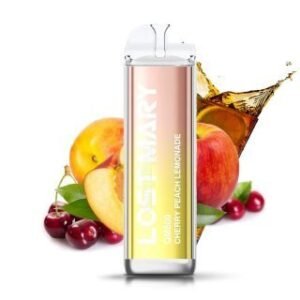 lost mary qm 600 einweg e shisha / cherry peach lemonade