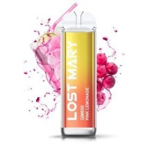 lost mary qm 600 einweg e shisha / pink lemonade