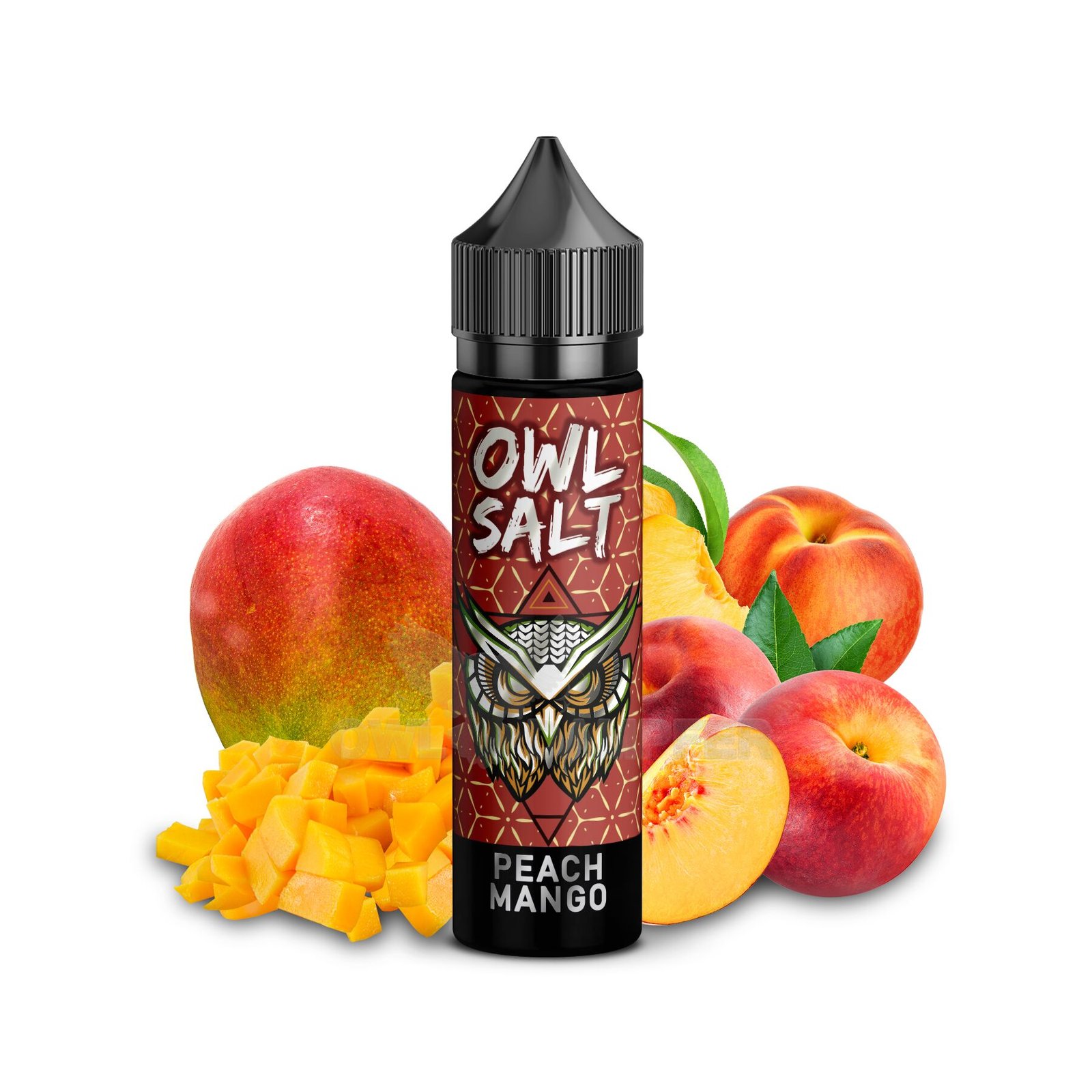 peach mango aroma owl salt longfill 10 ml in 60 ml peach mango aroma owl salt longfill 10 ml in 60 ml