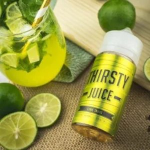 thirsty juice co. lime tahiti 100ml
