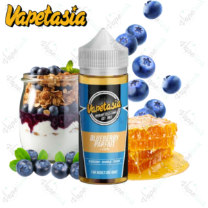 vapetasia blueberry parfait 100ml